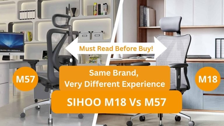 sihoo m18 vs m57 
